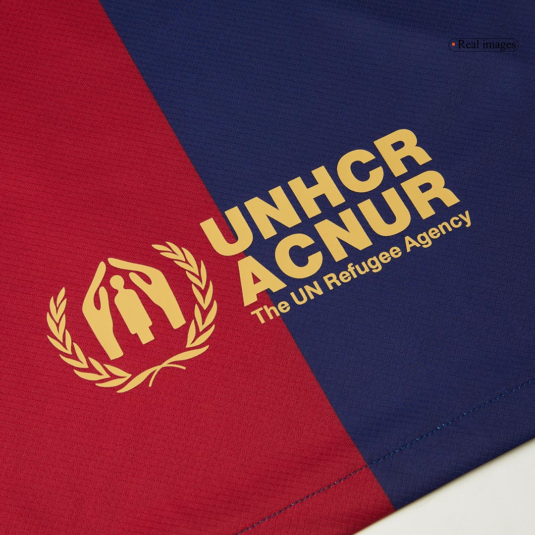 RAPHINHA #11 Barcelona Home Soccer Jersey - UCL(Spotify Logo Without Text) - gogoalshop