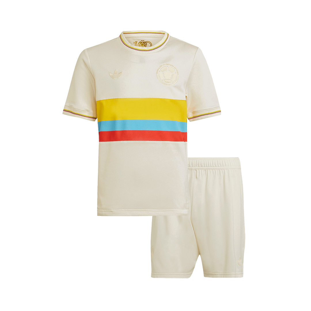 Colombia Kids Soccer Jerseys Kit - 100th Anniversary - gogoalshop
