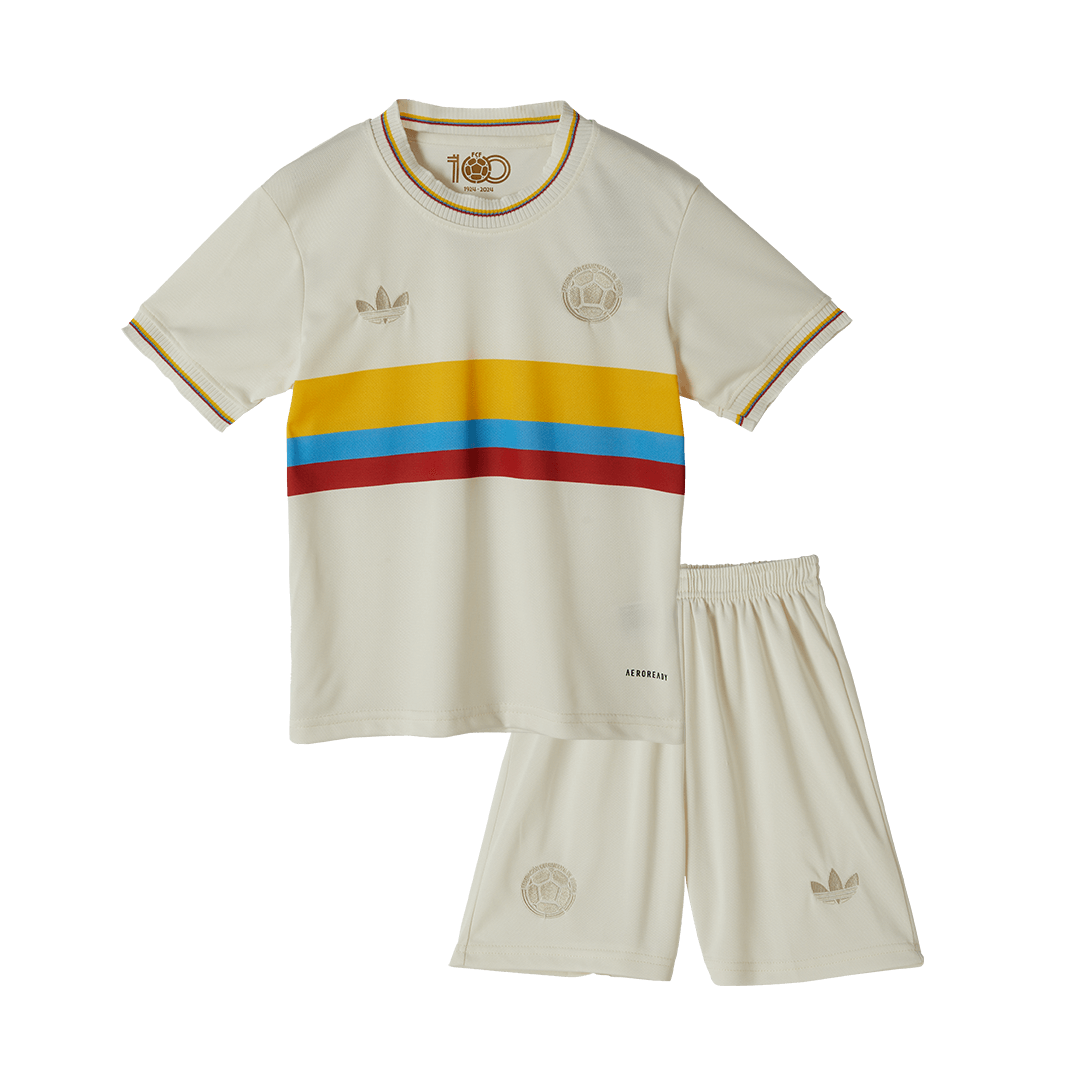 Colombia Kids Soccer Jerseys Kit - 100th Anniversary - gogoalshop