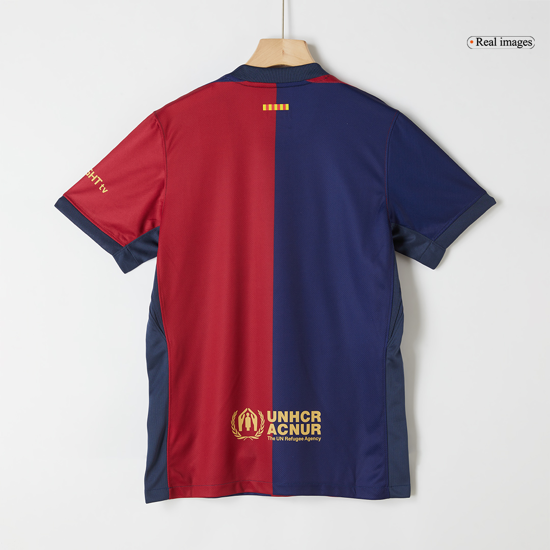 Barcelona Home Soccer Jersey - COLDPLAY - gogoalshop