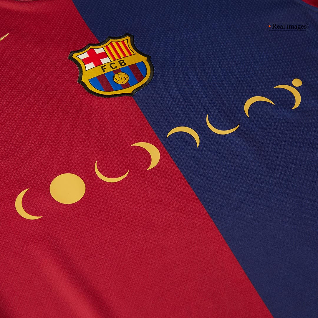 Barcelona Home Soccer Jersey - COLDPLAY - gogoalshop