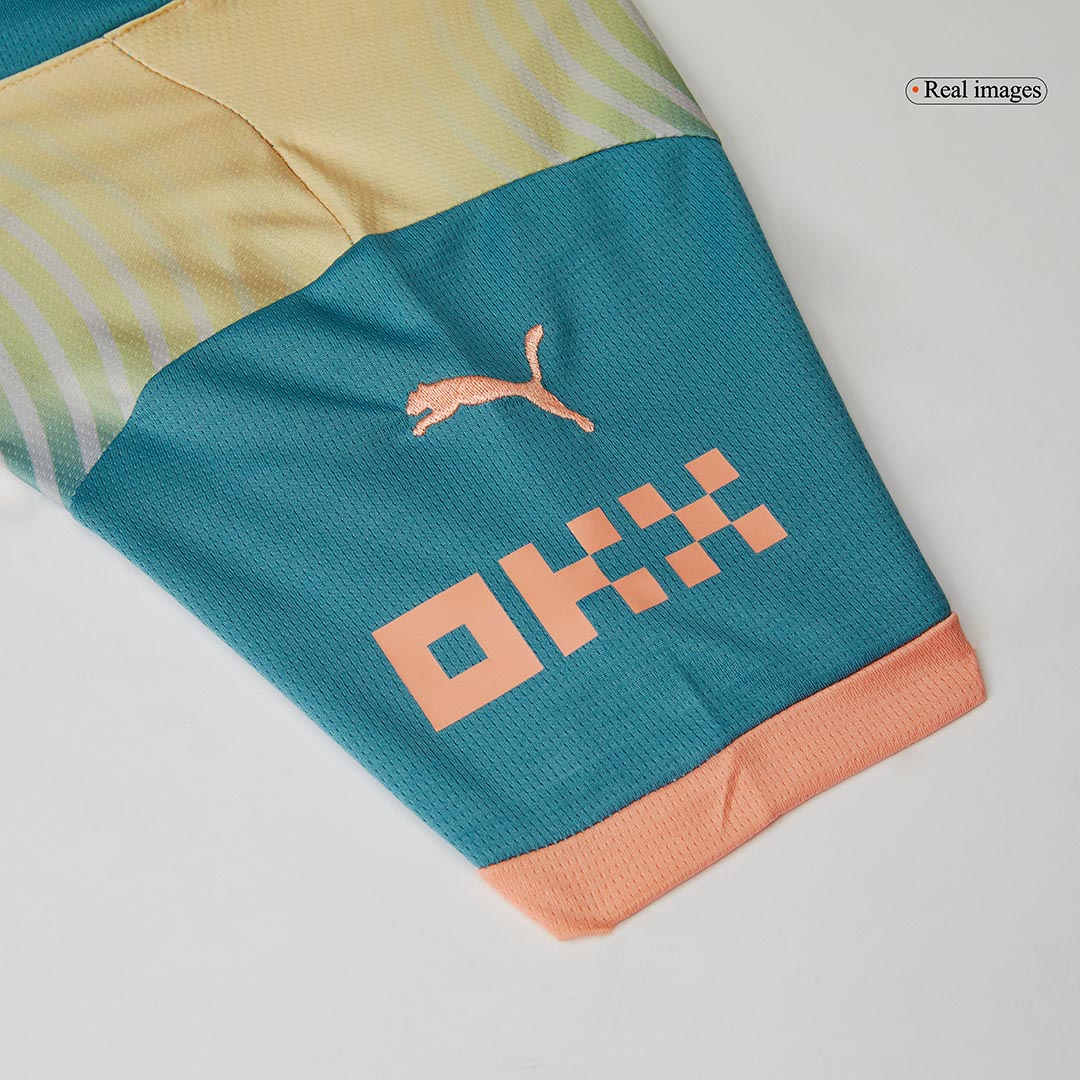 Manchester City Fourth Away Kids Soccer Jerseys Kit - gogoalshop