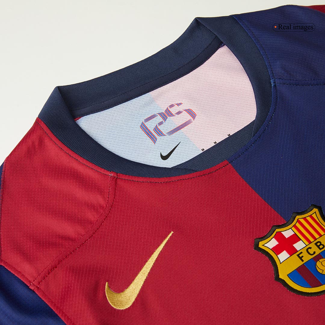 RAPHINHA #11 Barcelona Home Soccer Jersey - UCL(Spotify Logo Without Text) - gogoalshop