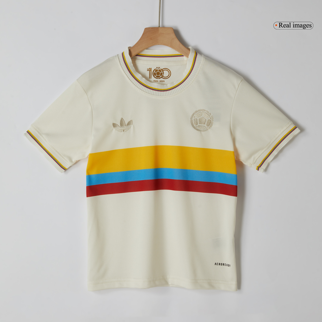 Colombia Kids Soccer Jerseys Kit - 100th Anniversary - gogoalshop