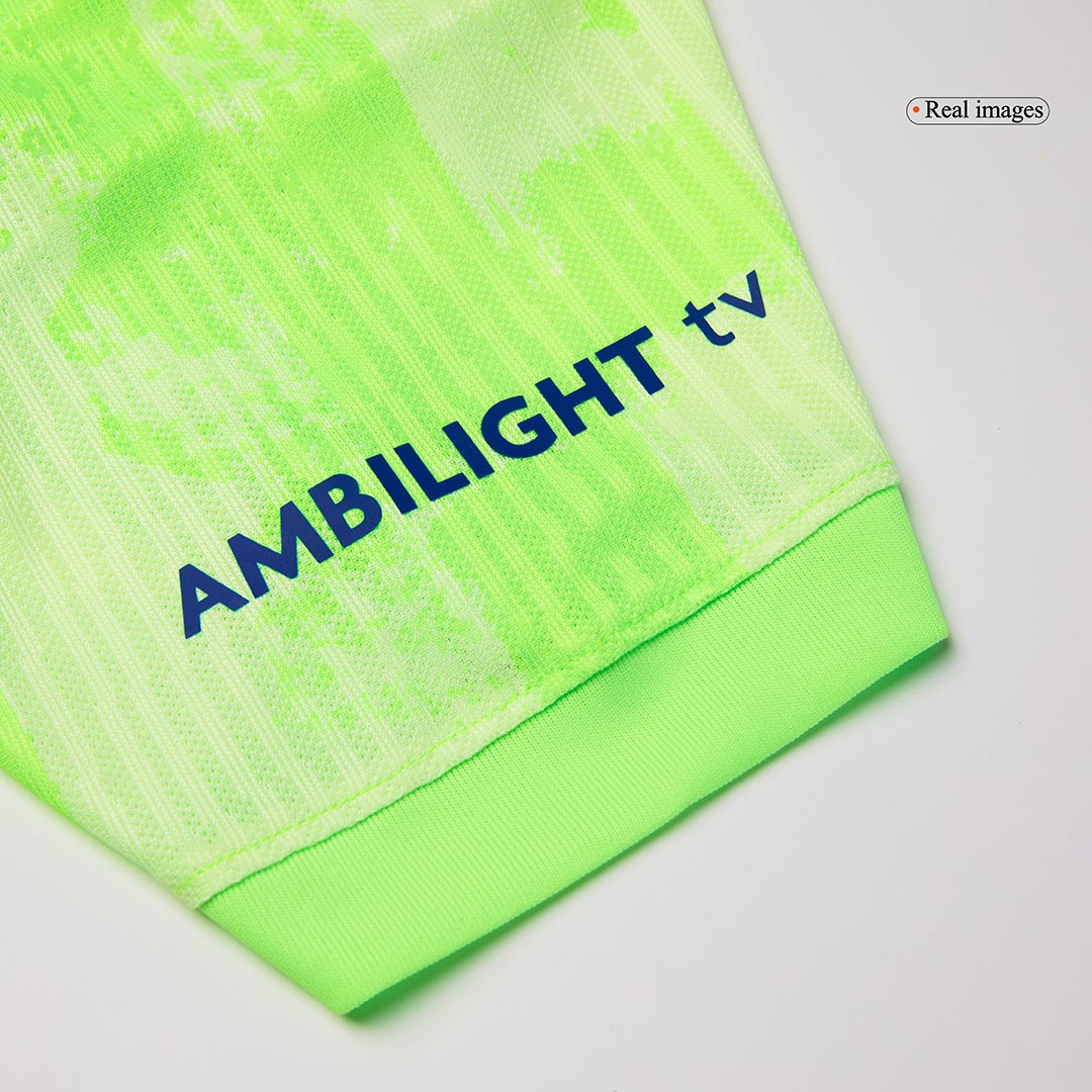 Barcelona Third Away Authentic Soccer Jersey -（Spotify Logo Without Text） - gogoalshop