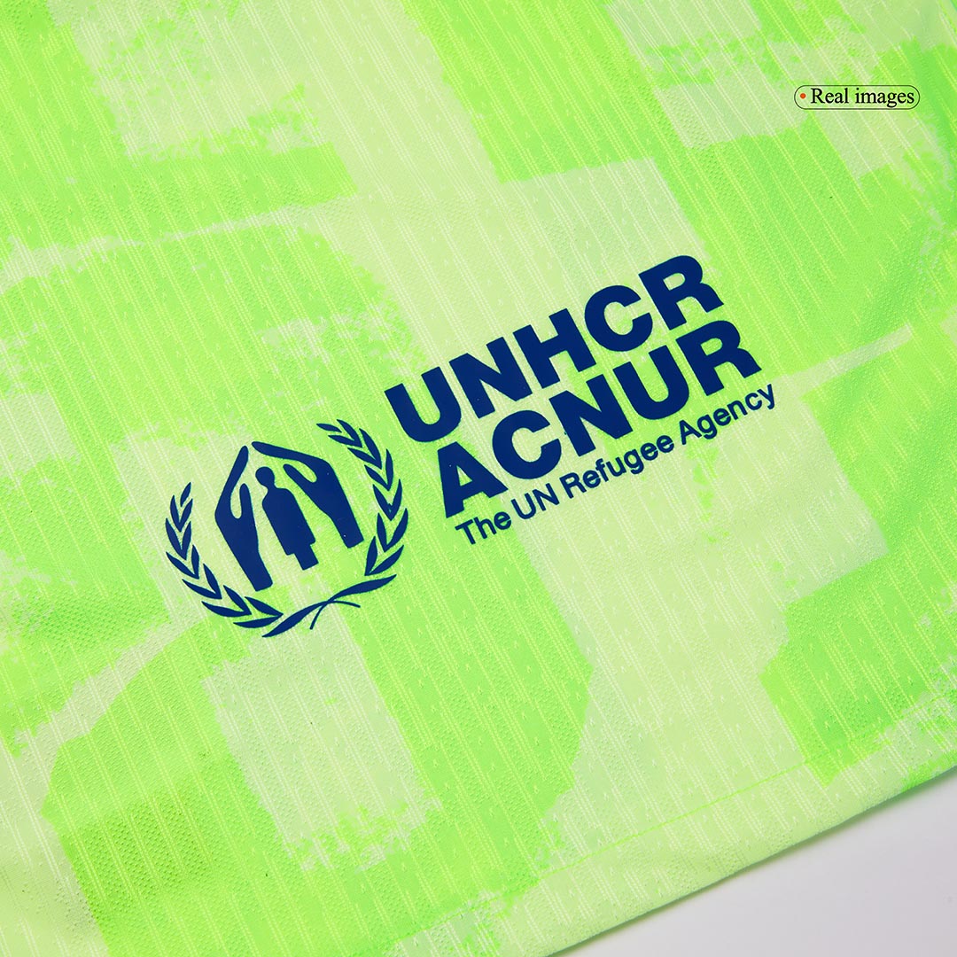 Barcelona Third Away Authentic Soccer Jersey -（Spotify Logo Without Text） - gogoalshop