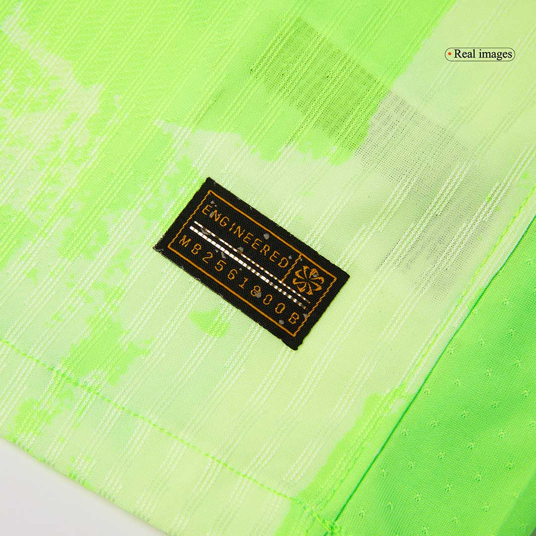 Barcelona Third Away Authentic Soccer Jersey -（Spotify Logo Without Text） - gogoalshop