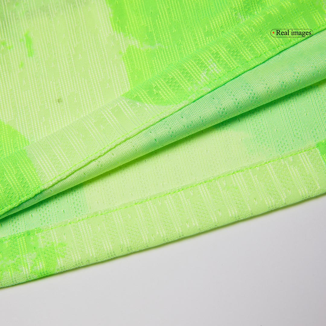 Barcelona Third Away Authentic Soccer Jersey -（Spotify Logo Without Text） - gogoalshop