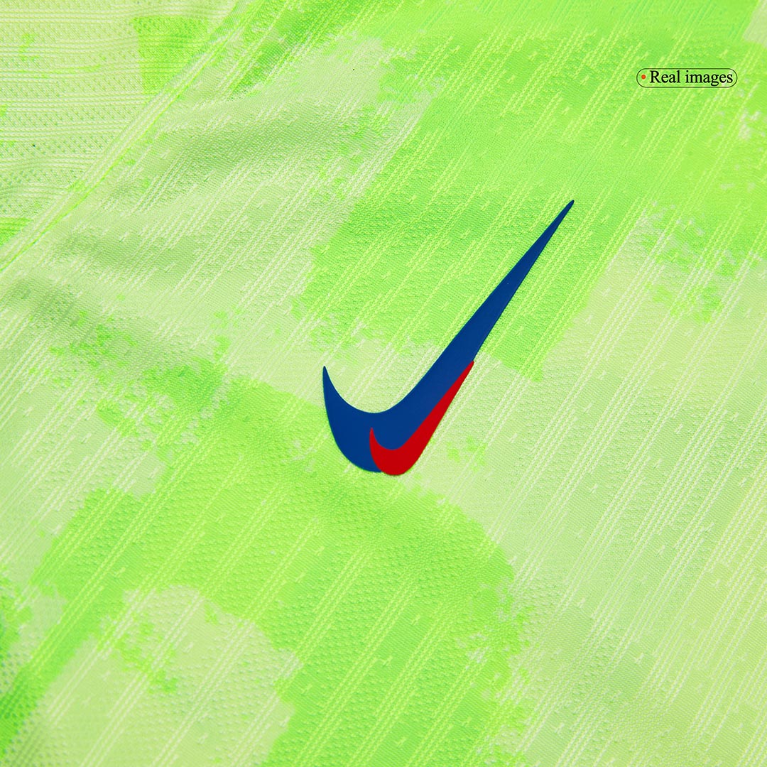 Barcelona Third Away Authentic Soccer Jersey -（Spotify Logo Without Text） - gogoalshop