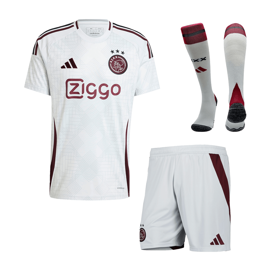 Ajax Third Away Jerseys Full Kit - gogoalshop