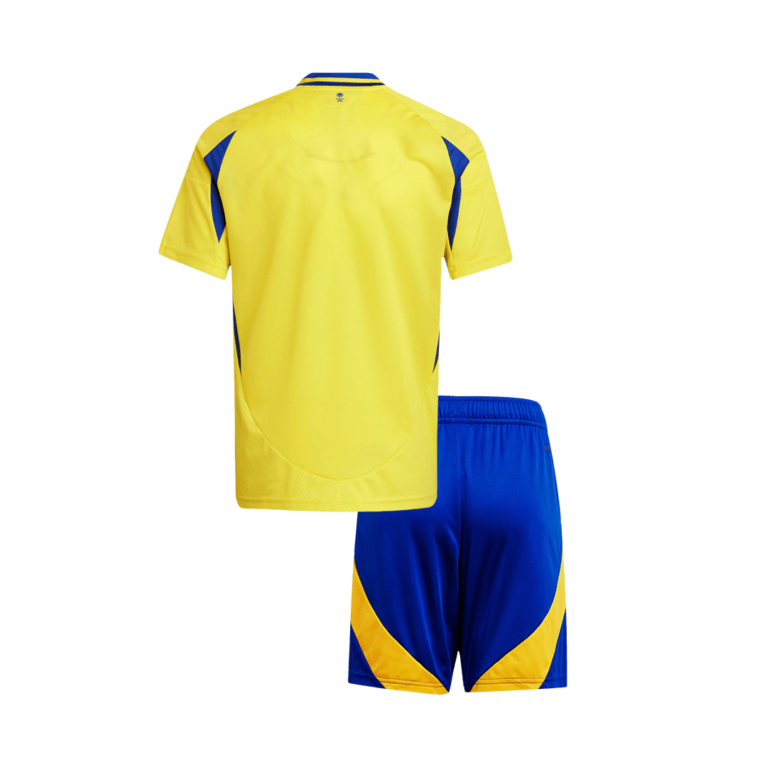 Al Nassr Home Kids Soccer Jerseys Kit - gogoalshop