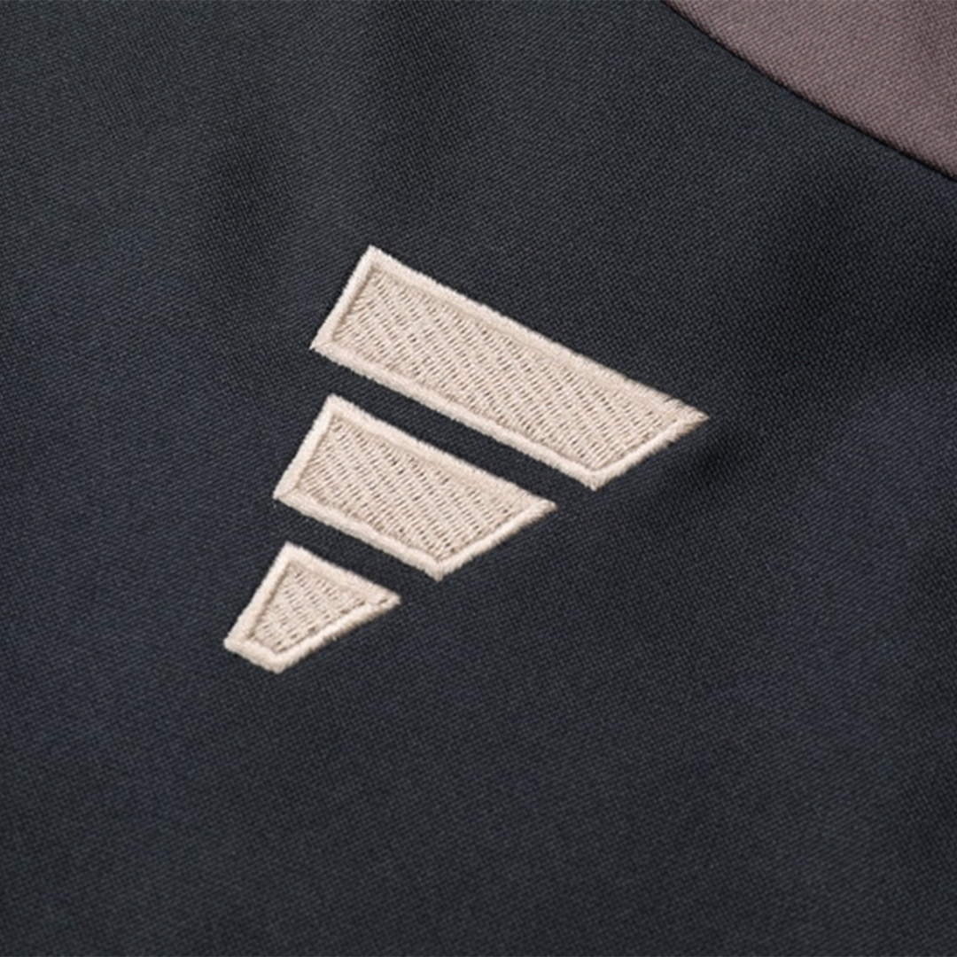 Real Madrid 1/4 Zip Tracksuit Gray - gogoalshop