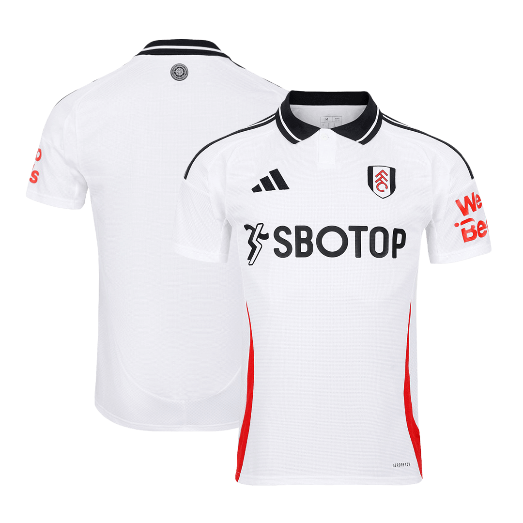 Fulham Home Soccer Jersey - gogoalshop