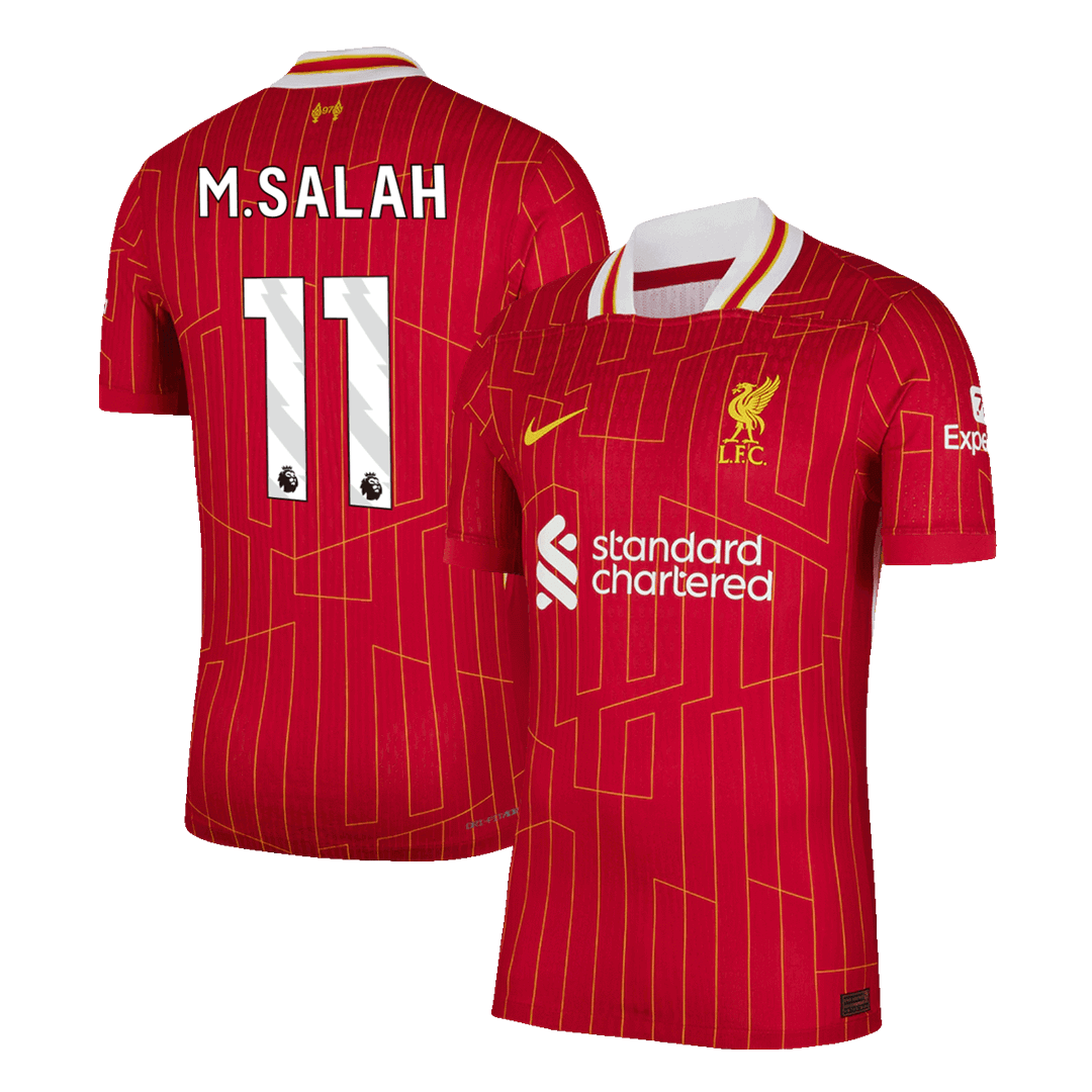 M.SALAH #11 Liverpool Home Player Version Jersey - gogoalshop