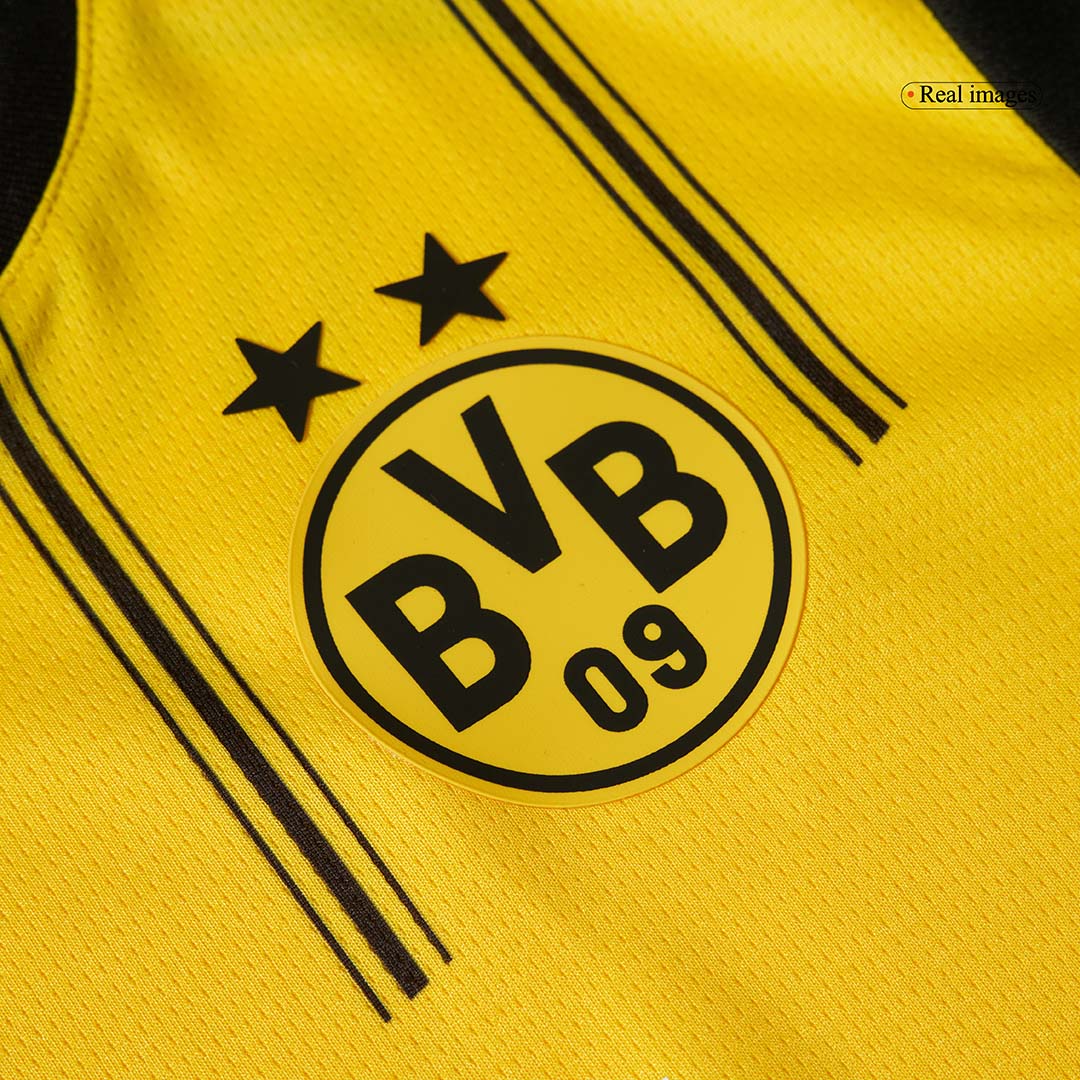 Borussia Dortmund Home Kids Soccer Jerseys Kit - gogoalshop