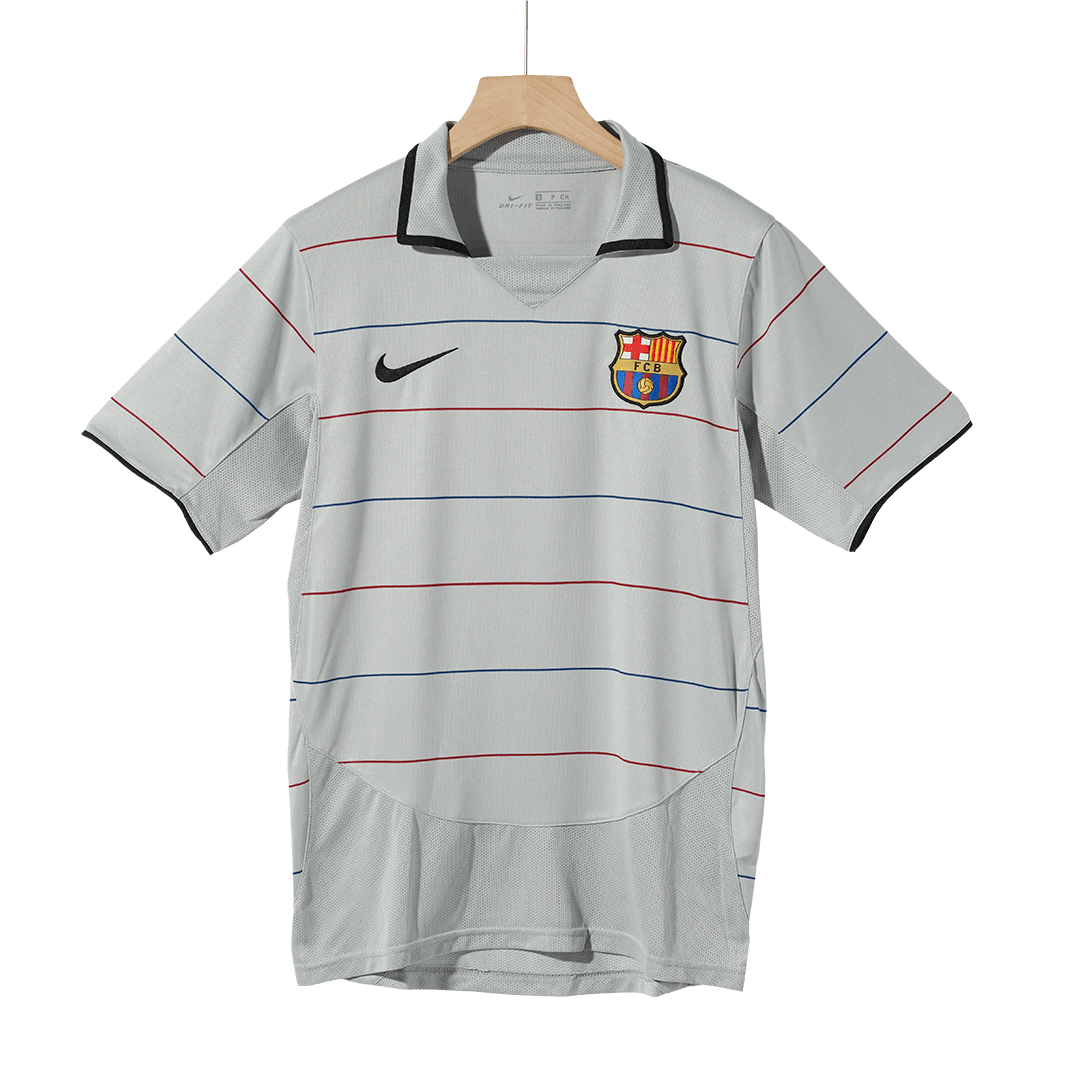 Retro Soccer Jersey Barcelona Away 2003/04 - gogoalshop