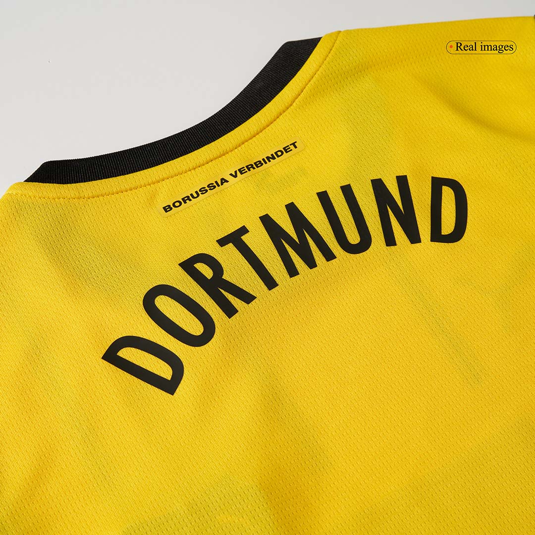 Borussia Dortmund Home Kids Soccer Jerseys Kit - gogoalshop