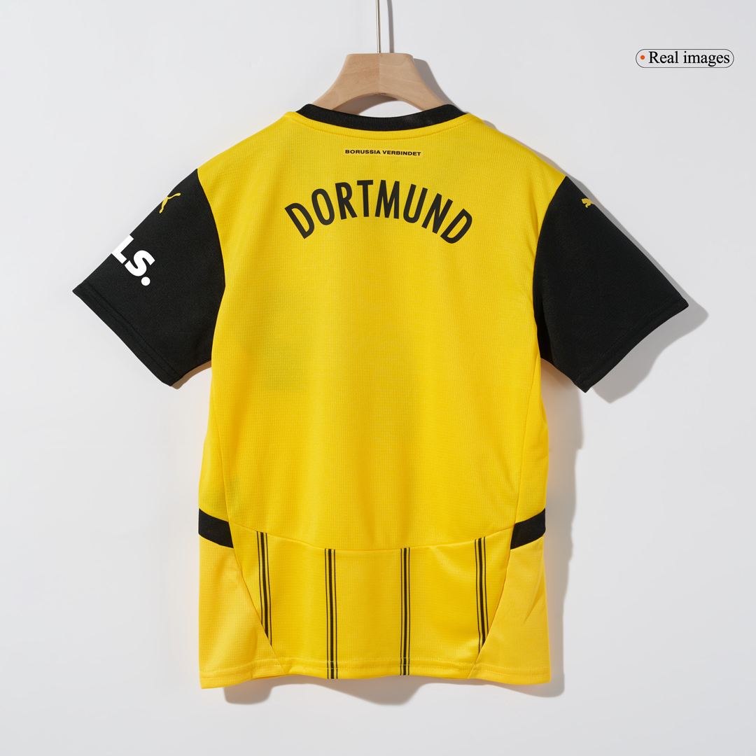 Borussia Dortmund Home Kids Soccer Jerseys Kit - gogoalshop