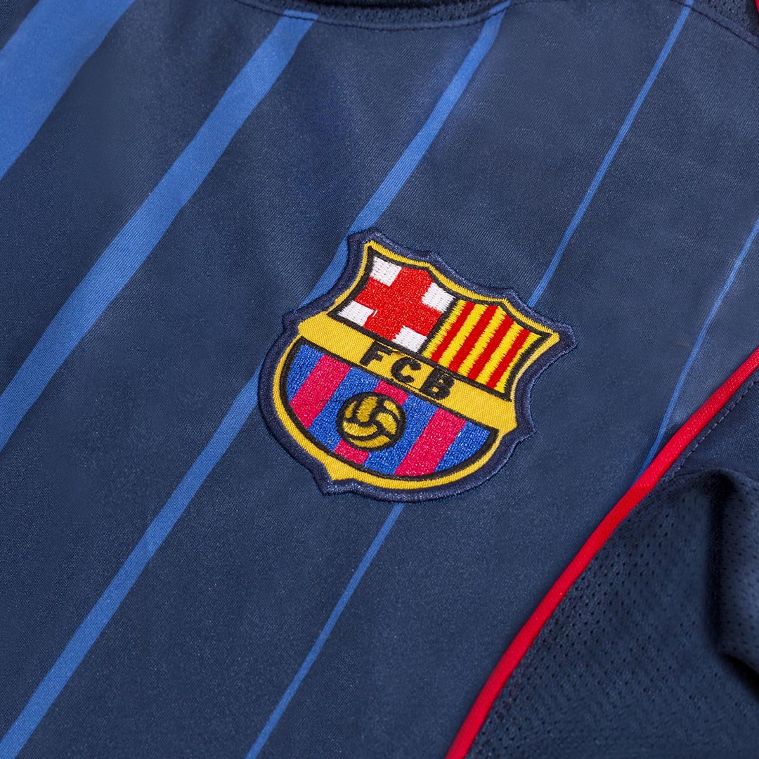 Retro Soccer Jersey Barcelona Away 2004/05 - gogoalshop