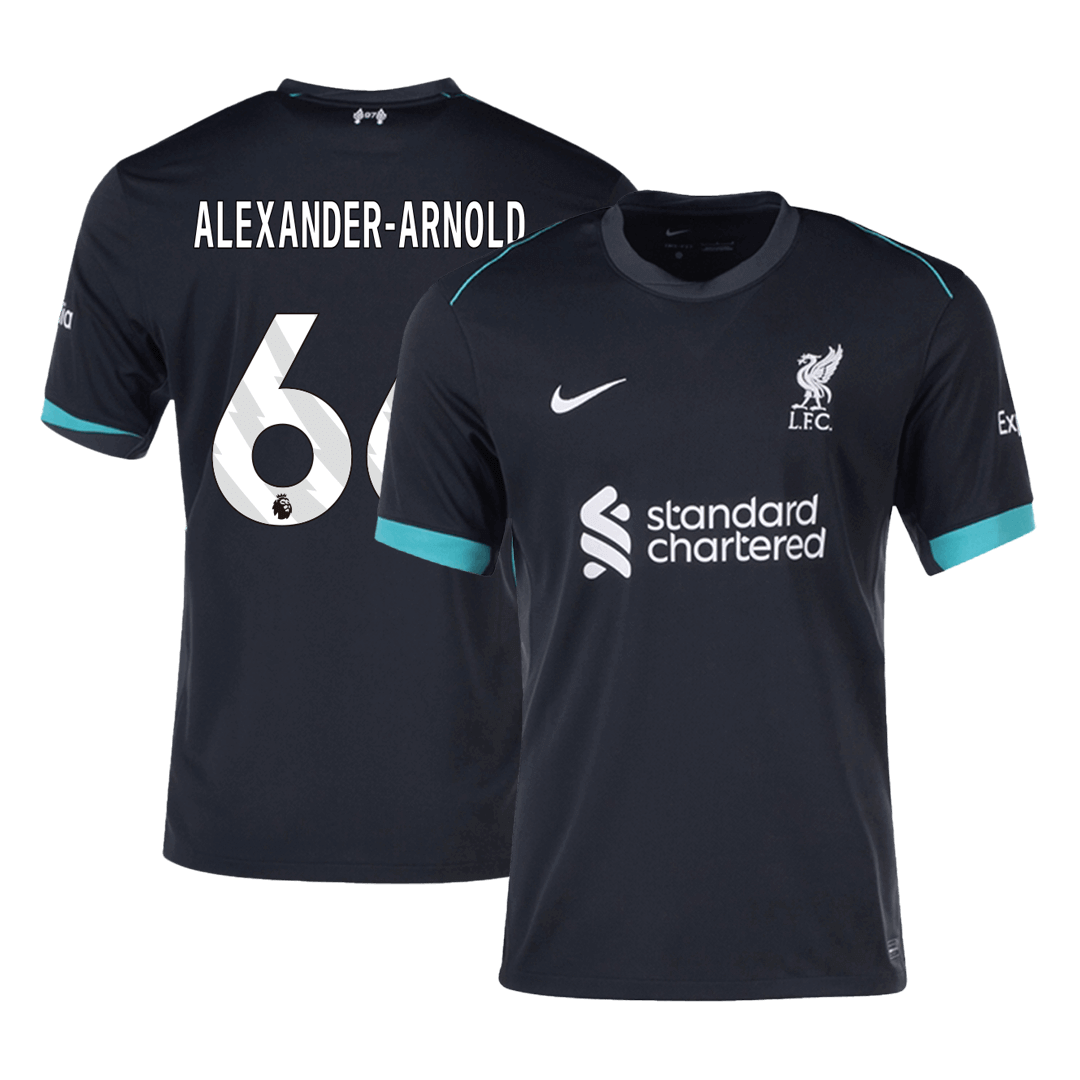ALEXANDER-ARNOLD #66 Liverpool Away Soccer Jersey - gogoalshop