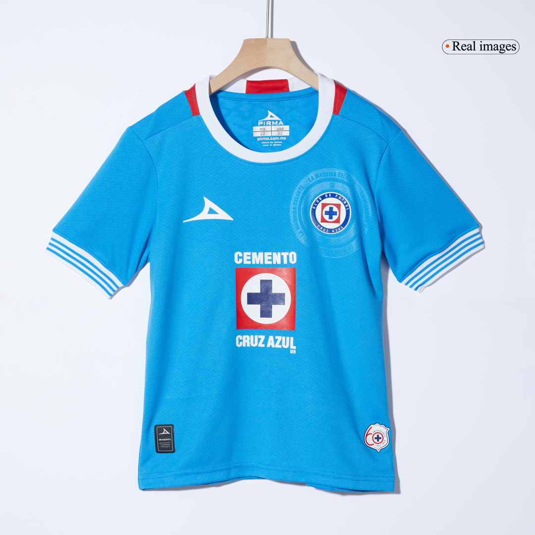 Cruz Azul Home Kids Soccer Jerseys Kit - gogoalshop