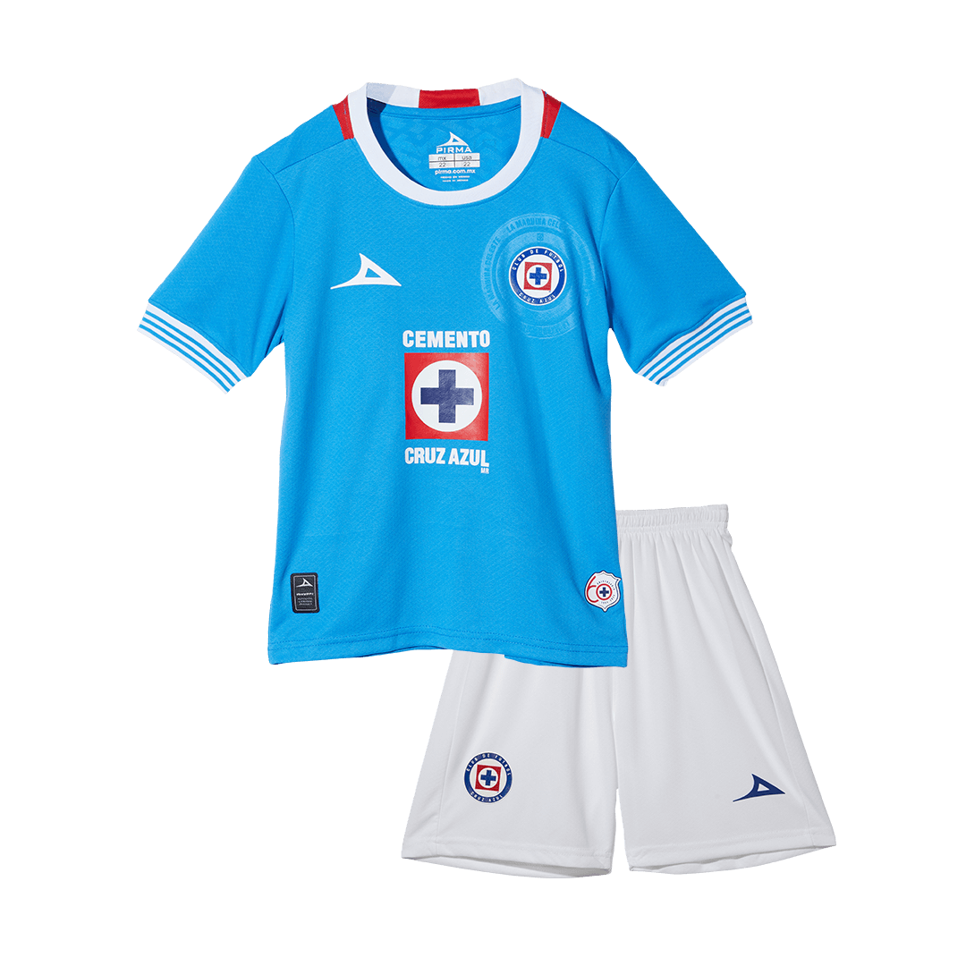 Cruz Azul Home Kids Soccer Jerseys Kit - gogoalshop