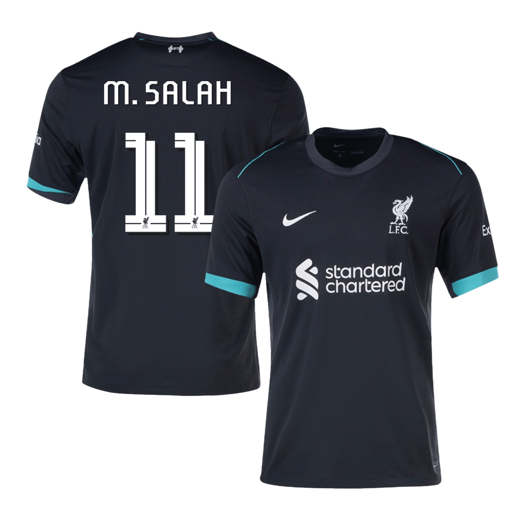 M.SALAH #11 Liverpool Away Soccer Jersey -UCL - gogoalshop