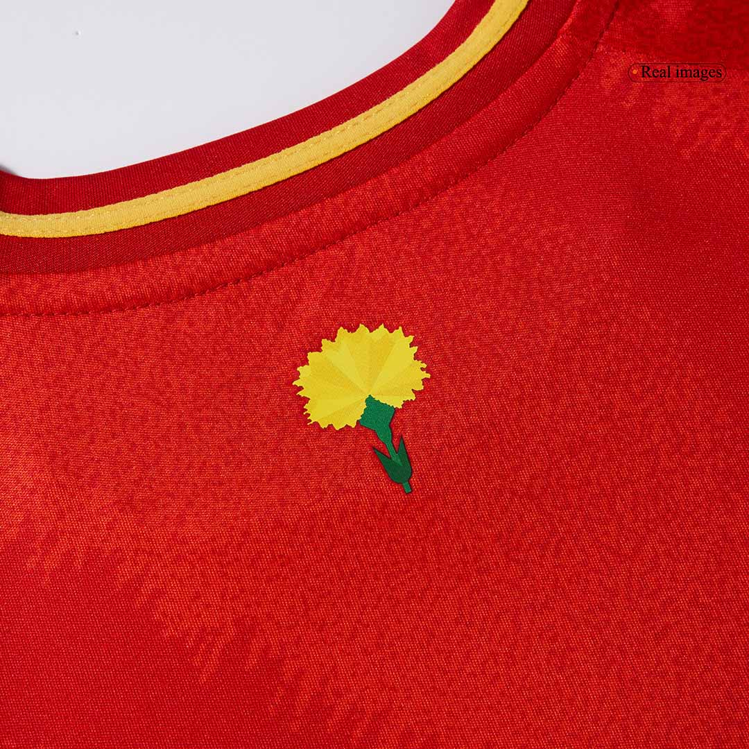 Spain Home Kids Soccer Jerseys Full Kit EURO - gogoalshop