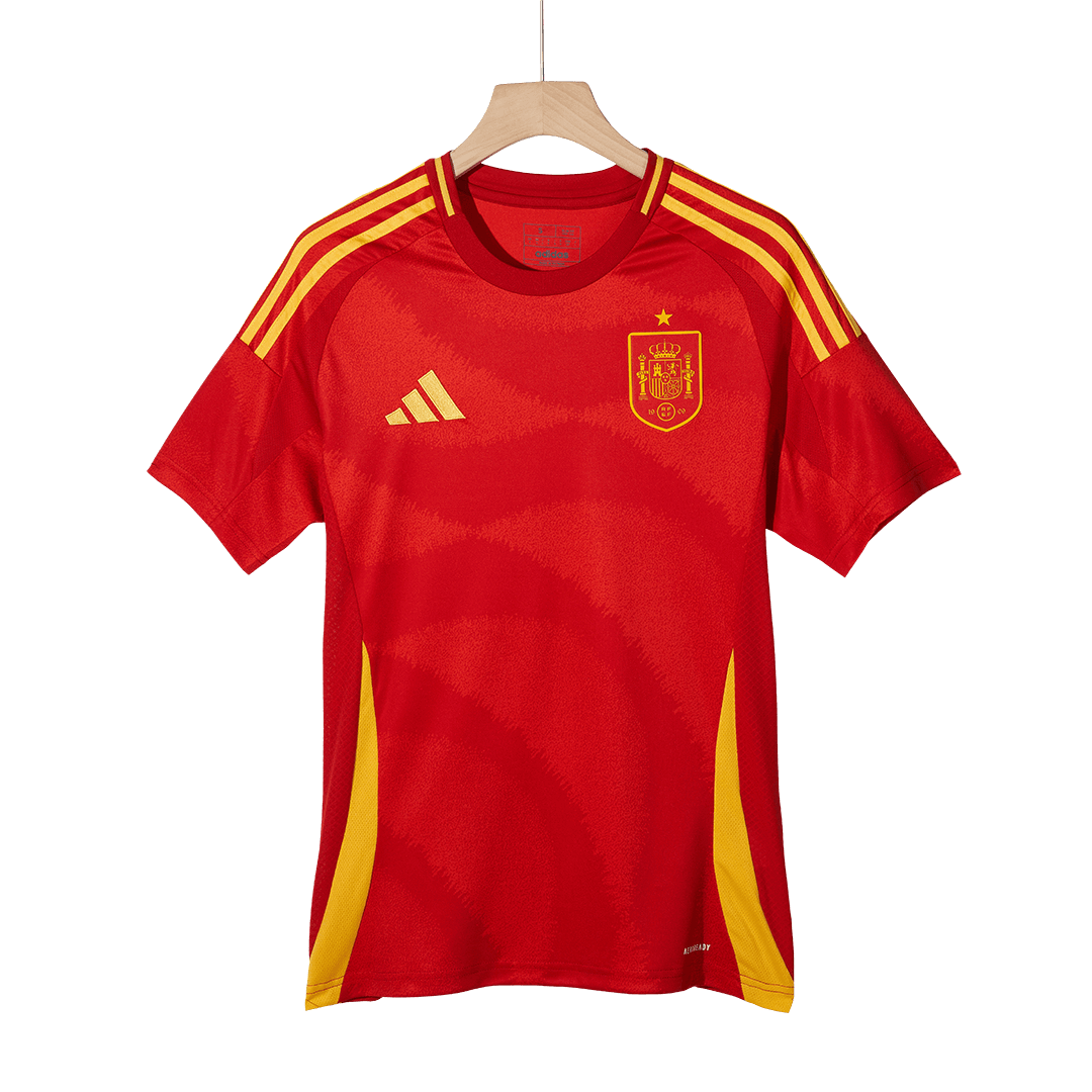 Spain Home Soccer Jersey EURO - gogoalshop