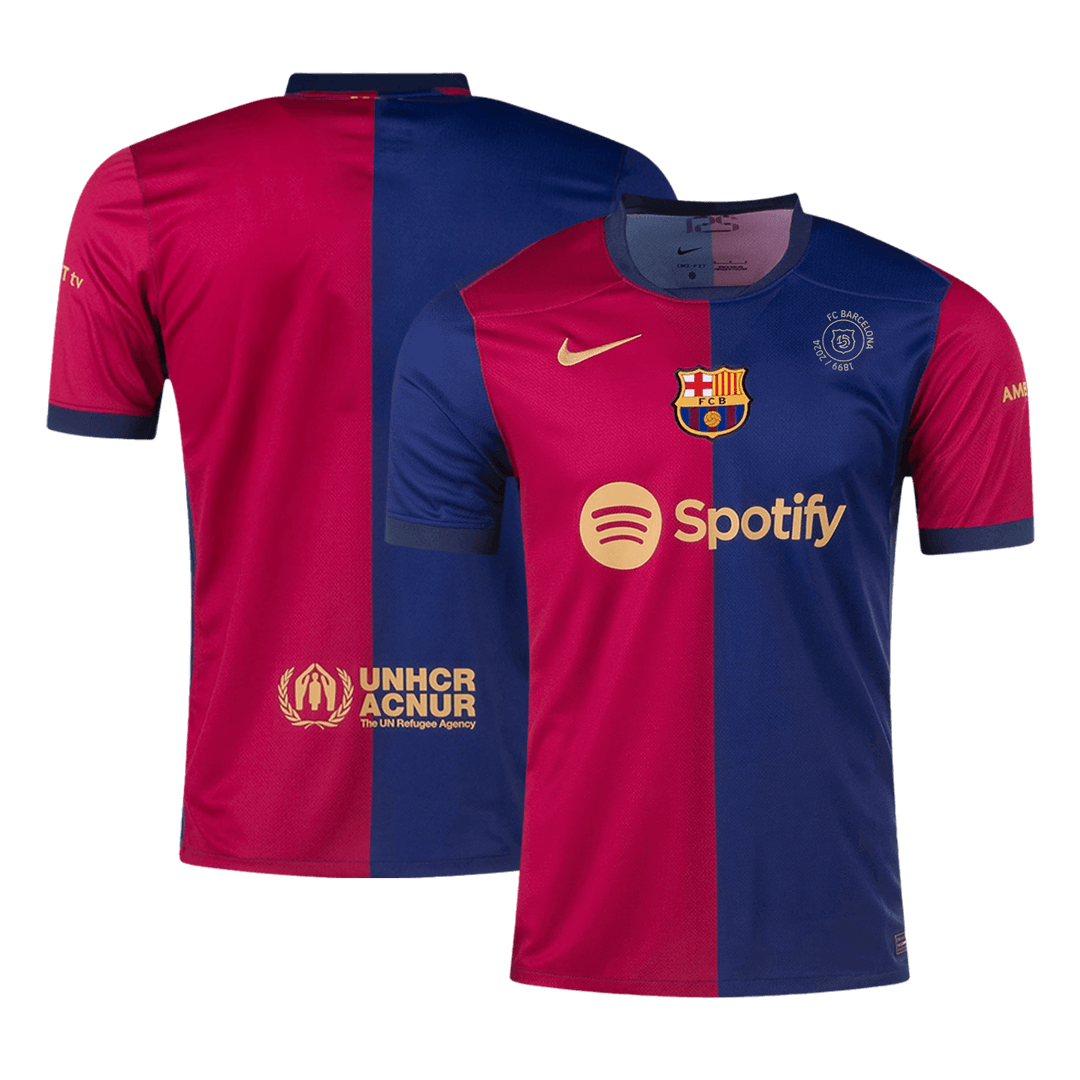 Barcelona Home Soccer Jersey - 125th Anniversary - gogoalshop