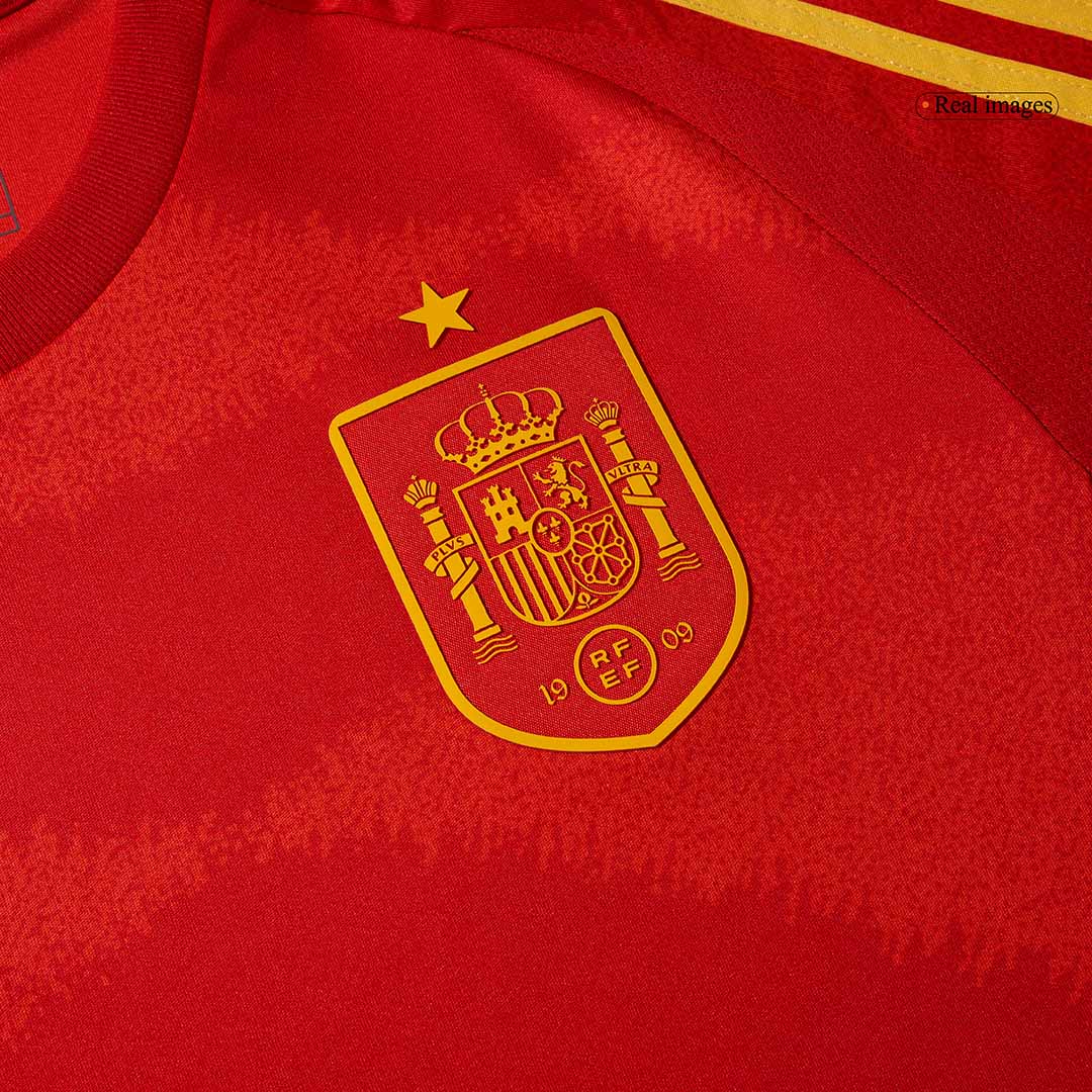 Spain Home Soccer Jersey EURO - gogoalshop