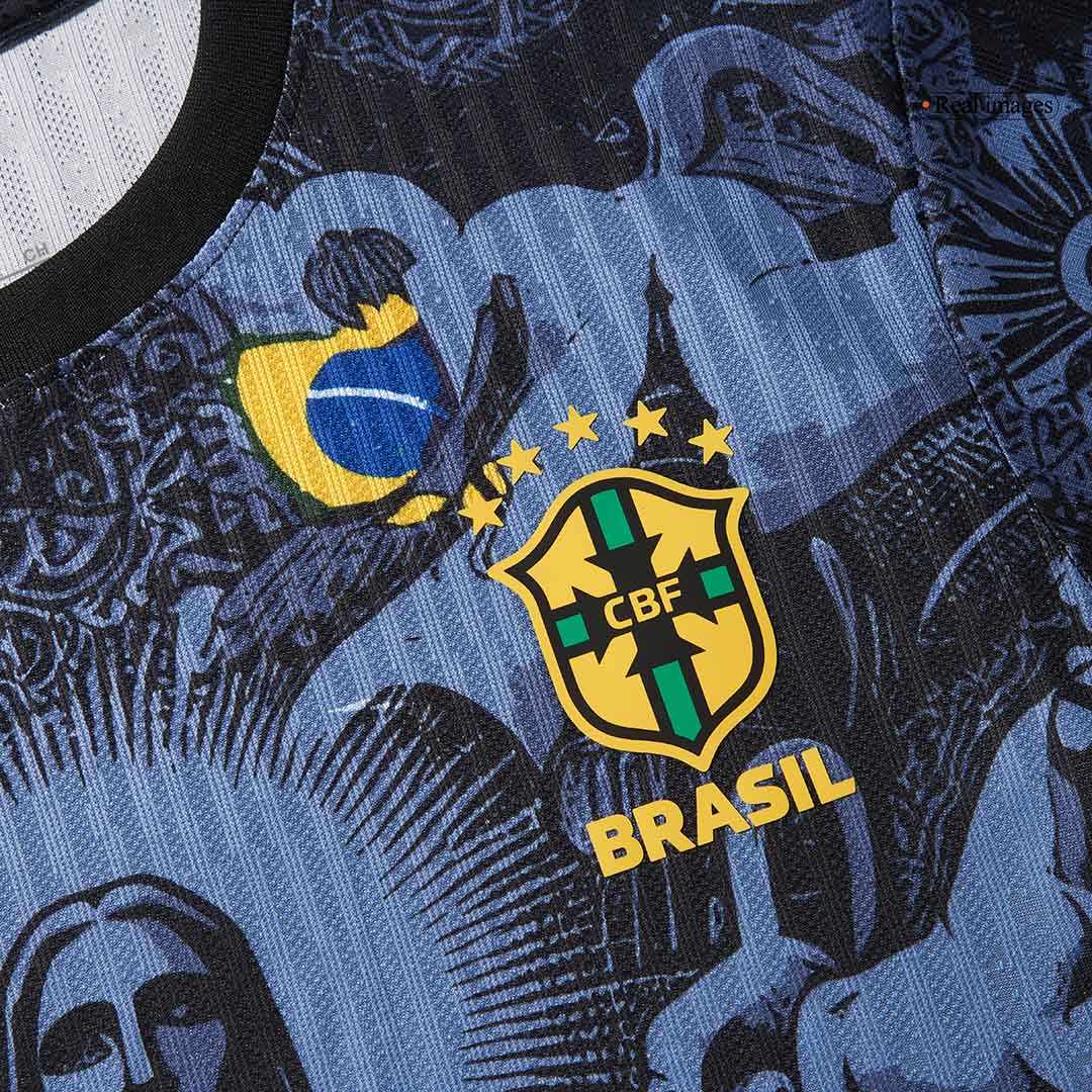 Brazil Jesus Special Authentic Soccer Jersey - gogoalshop