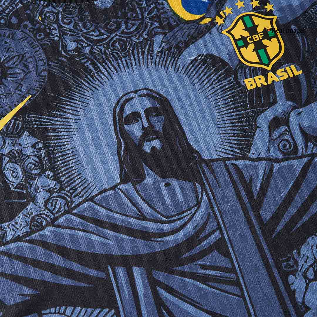 Brazil Jesus Special Authentic Soccer Jersey - gogoalshop