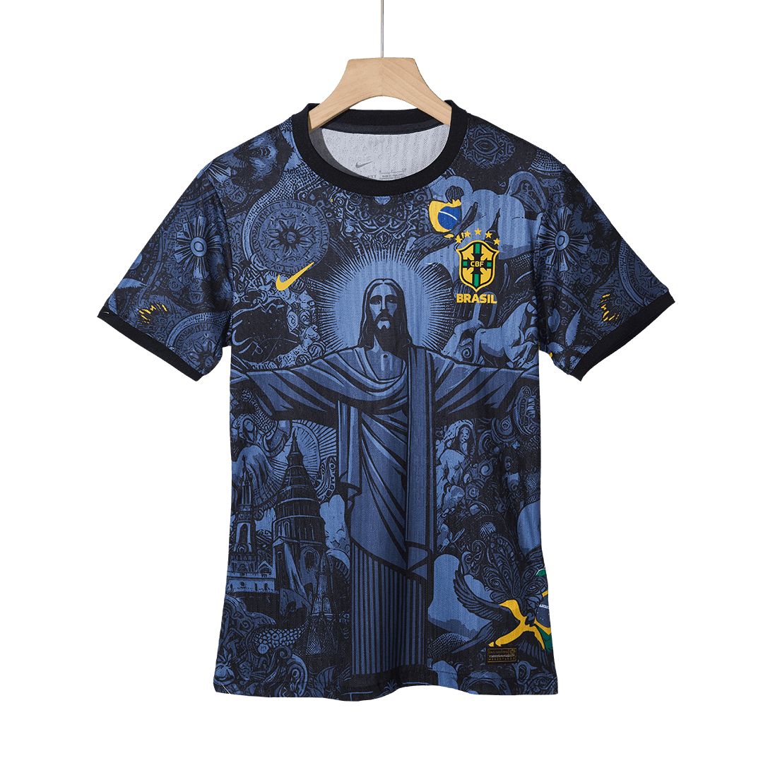 Brazil Jesus Special Authentic Soccer Jersey - gogoalshop
