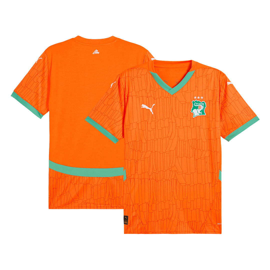 Côte d'Ivoire Home Soccer Jersey - gogoalshop