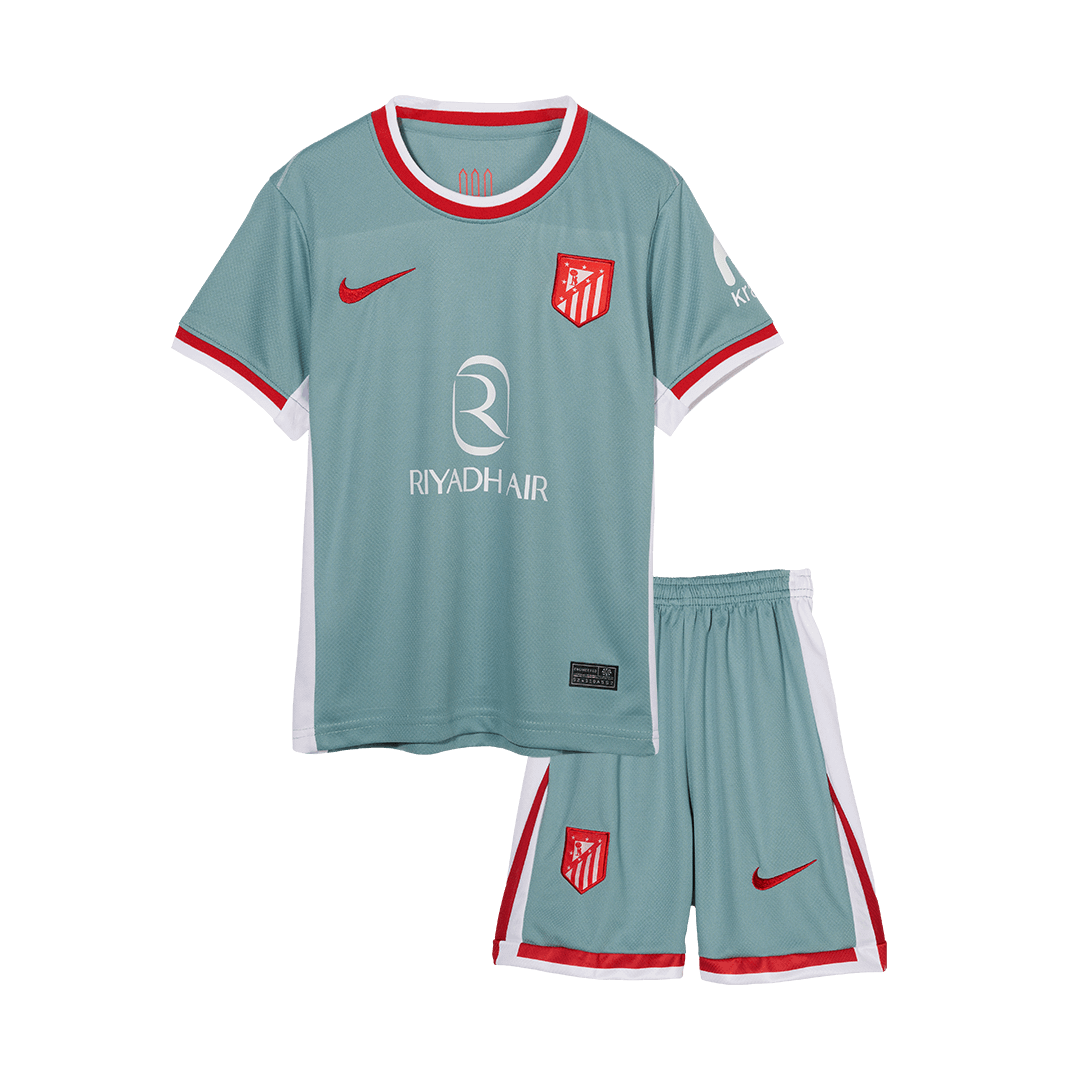 Atletico Madrid Away Kids Soccer Jerseys Kit - gogoalshop