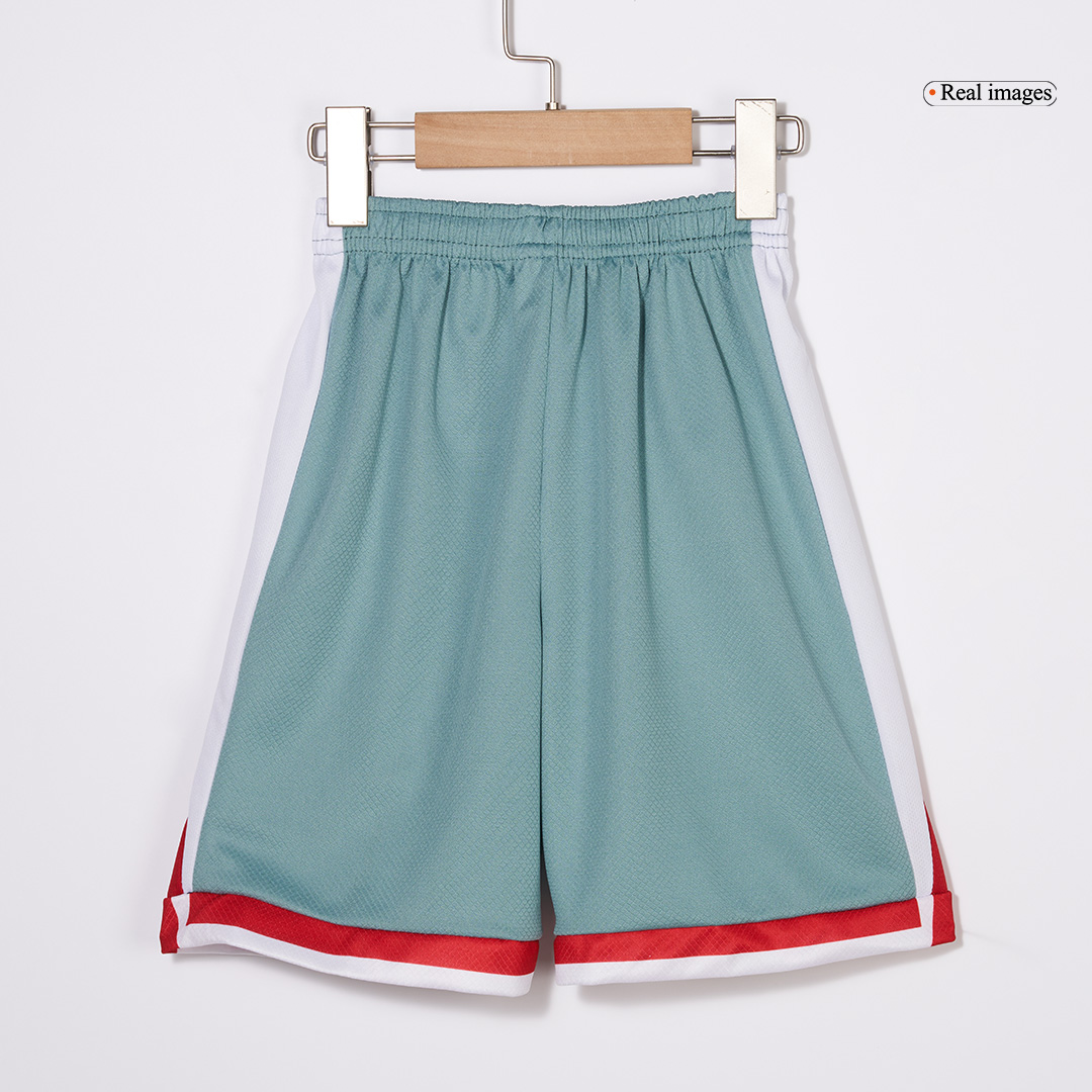 Atletico Madrid Away Kids Soccer Jerseys Full Kit - gogoalshop