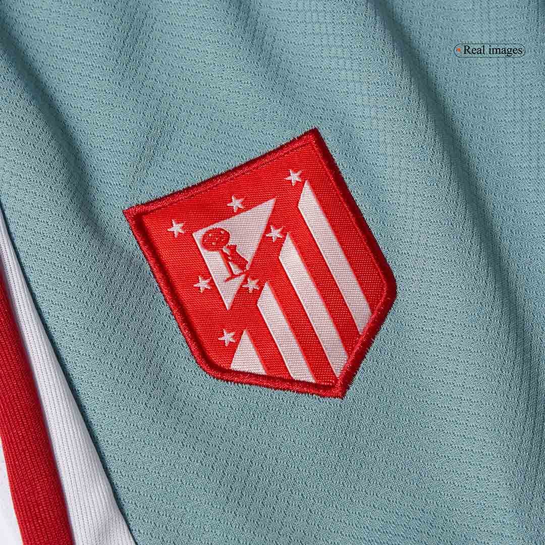 Atletico Madrid Away Kids Soccer Jerseys Full Kit - gogoalshop