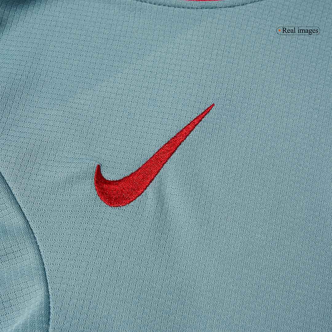 Atletico Madrid Away Kids Soccer Jerseys Full Kit - gogoalshop