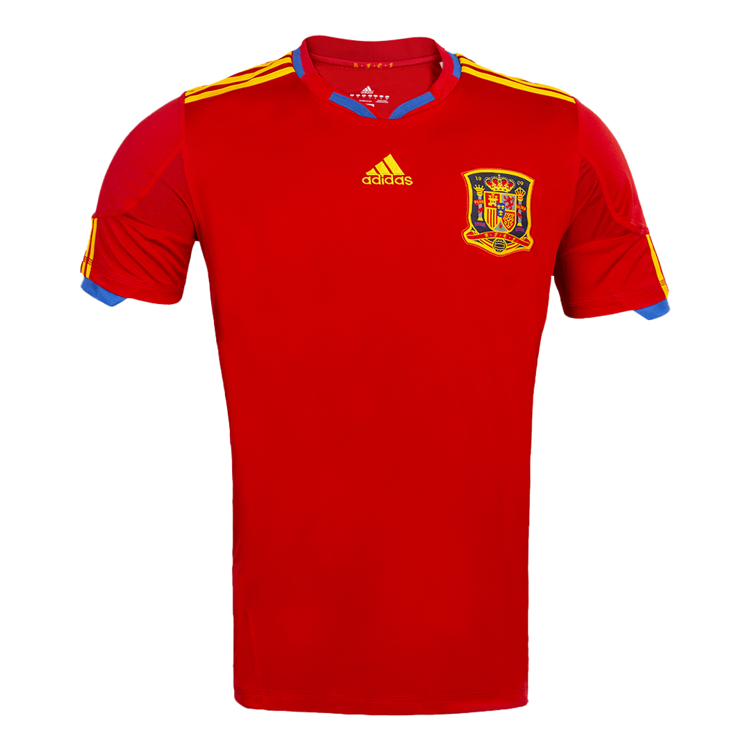 Retro Soccer Jersey Spain Home World Cup 2010 - gogoalshop
