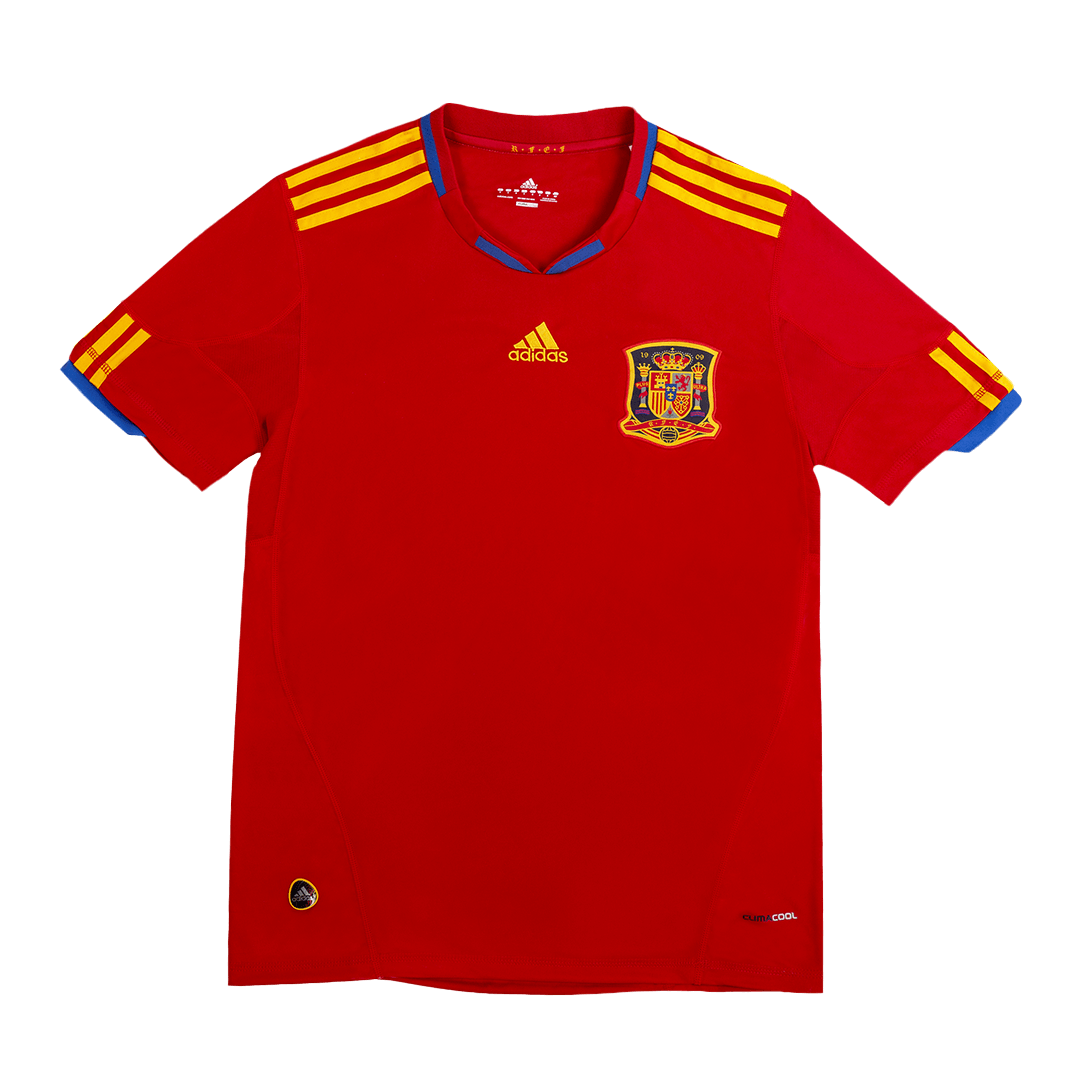Retro Soccer Jersey Spain Home World Cup 2010 - gogoalshop
