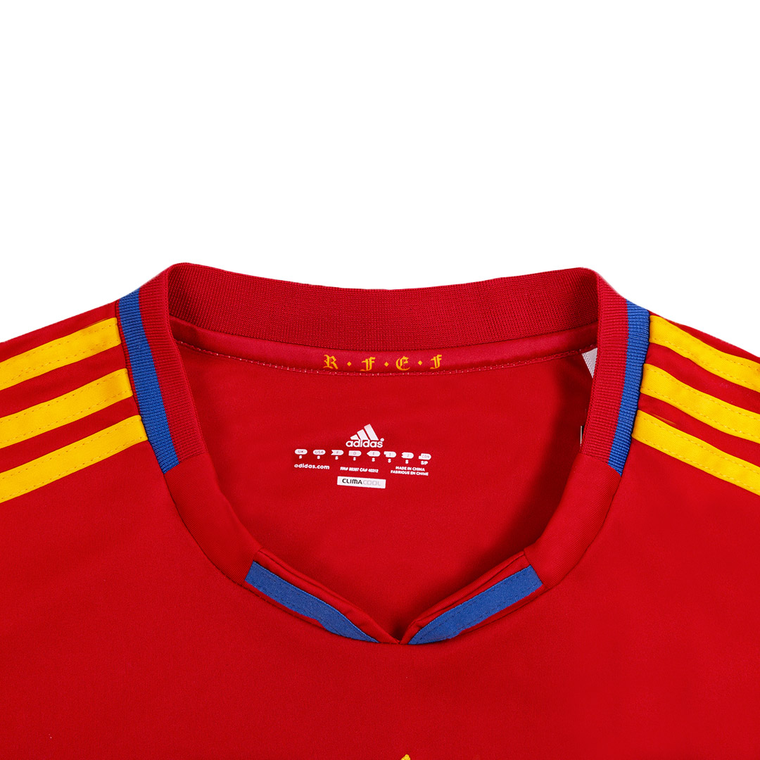 Retro Soccer Jersey Spain Home World Cup 2010 - gogoalshop