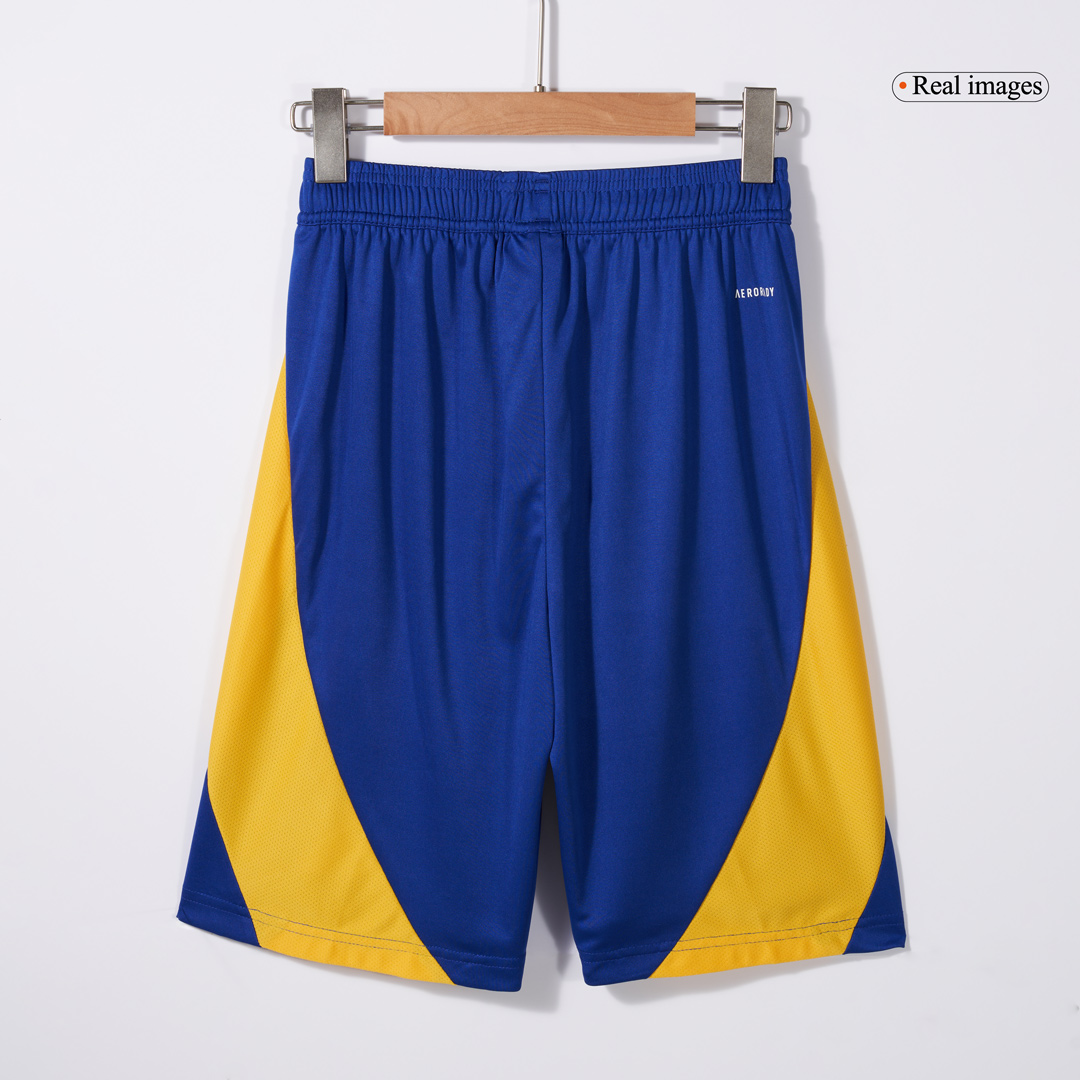 Spain Home Soccer Shorts - gogoalshop