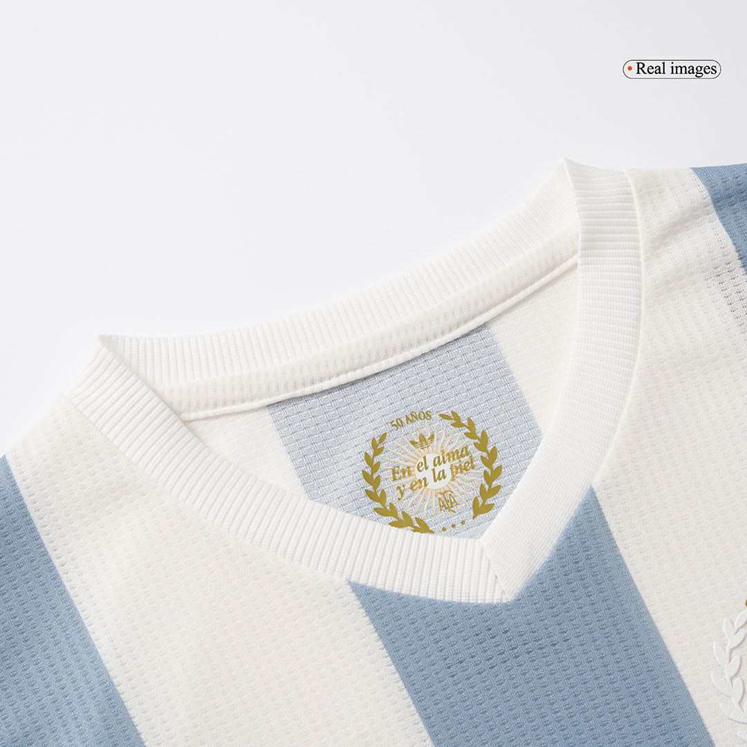 Argentina Kids Soccer Jerseys Kit - 50th Anniversary - gogoalshop