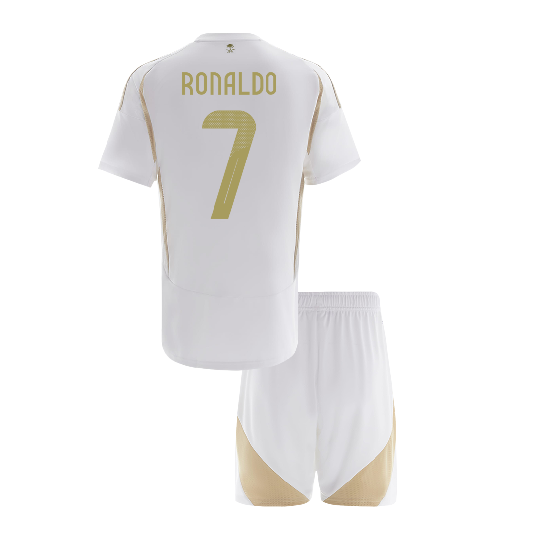 RONALDO #7 Al Nassr Third Away Kids Soccer Jerseys Kit - ACL - gogoalshop