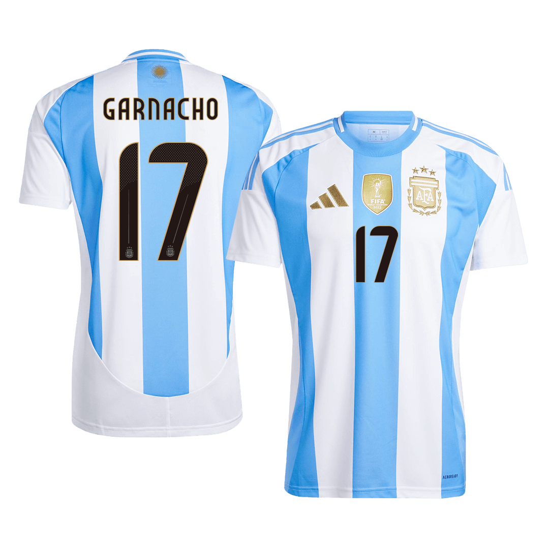 GARNACHO #17 Argentina Home Soccer Jersey - gogoalshop