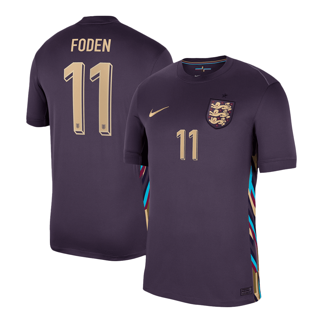 FODEN #11 England Away Soccer Jersey EURO - gogoalshop