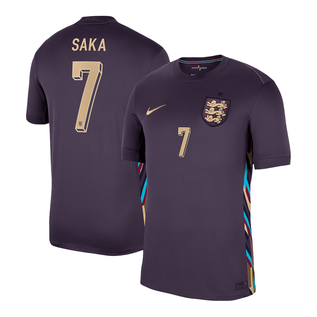 SAKA #7 England Away Soccer Jersey EURO - gogoalshop