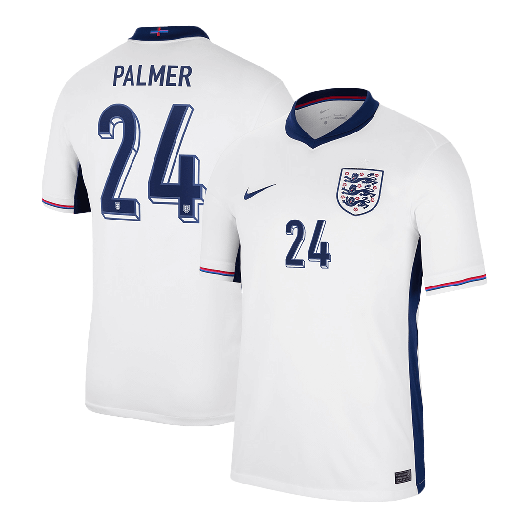 PALMER #24 England Home Soccer Jersey EURO - gogoalshop