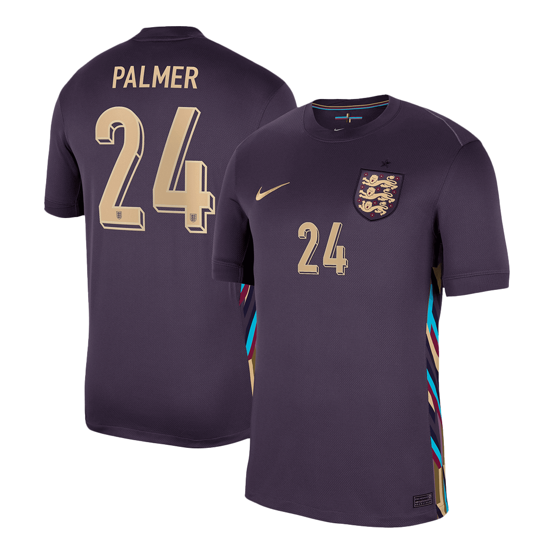 PALMER #24 England Away Soccer Jersey EURO - gogoalshop
